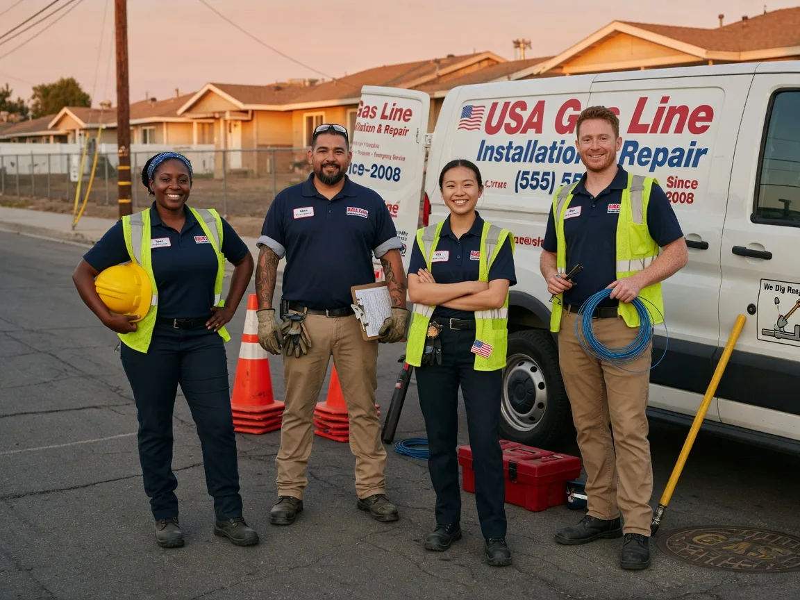 Gas Line Installation company in Trent, SD